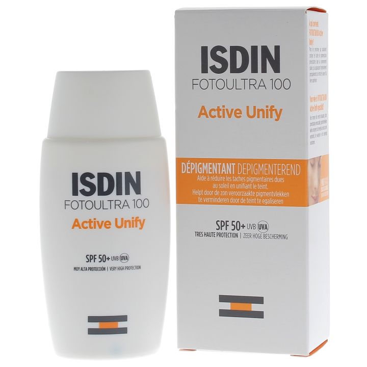 Active Unify depigmentierende SPF50+ Foto Ultra 100 Isdin - Flasche mit 50ml