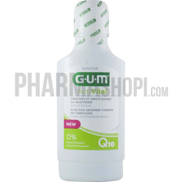 Activital Q10 Mundspülung Gum - Flasche mit 300 ml