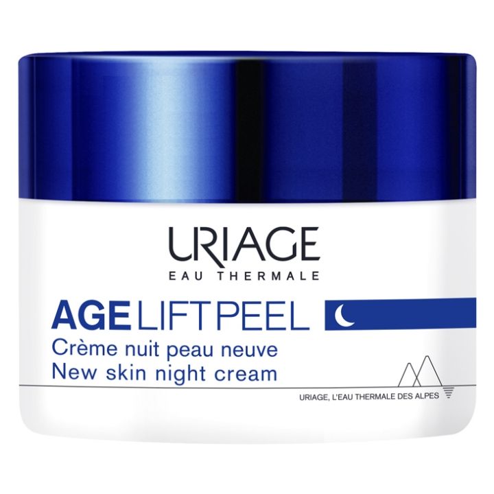 Age Lift Peel Nachtcreme für neue Haut Uriage - 50 ml Tiegel