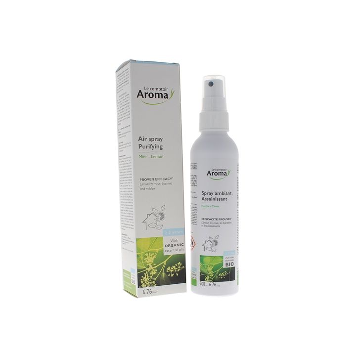 Air Pur Spray reinigend Minze Zitrone Le Comptoir Aroma - Spray von 200 ml