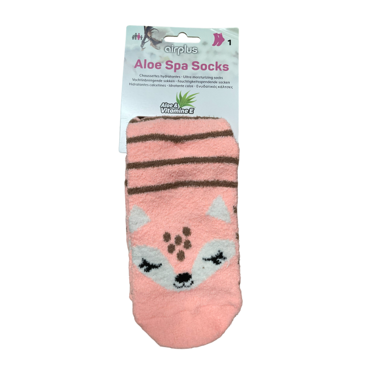 Aloe Spa Socks feuchtigkeitsspendende Socken 36-41 Tier Airplus - ein Paar Socken