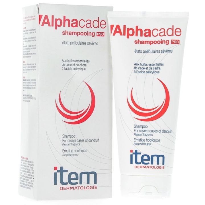 Alphacade Shampoo PSO Schwere Schuppen Zustände Dermatologie - 200 ml Tube