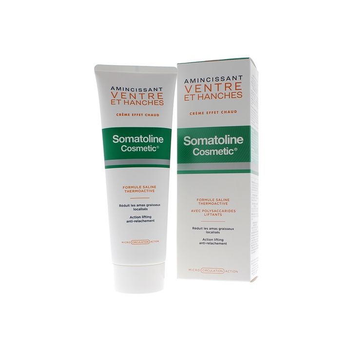 Bauch- und Hüftschlankheitscreme mit Wärmeeffekt Somatoline Cosmetic - 250 ml Tube