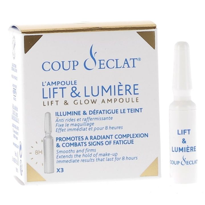 Lift & Lichtampullen Glanz - Box mit 3 Ampullen zu je 1 ml