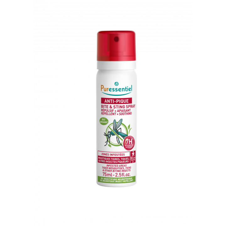 Anti-Stich Mückenspray Puressentiel - Spray mit 75 ml