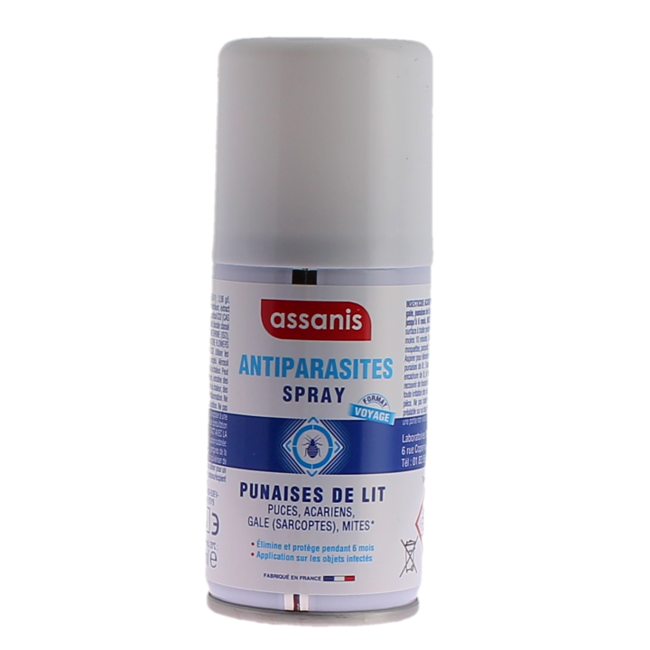Anti-Parasiten Spray gegen Bettwanzen Assanis - Spray mit 75ml
