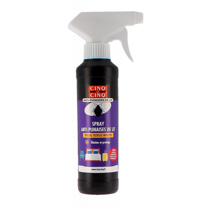 Anti-Bettwanzen Cinq sur Cinq - Spray von 250 ml