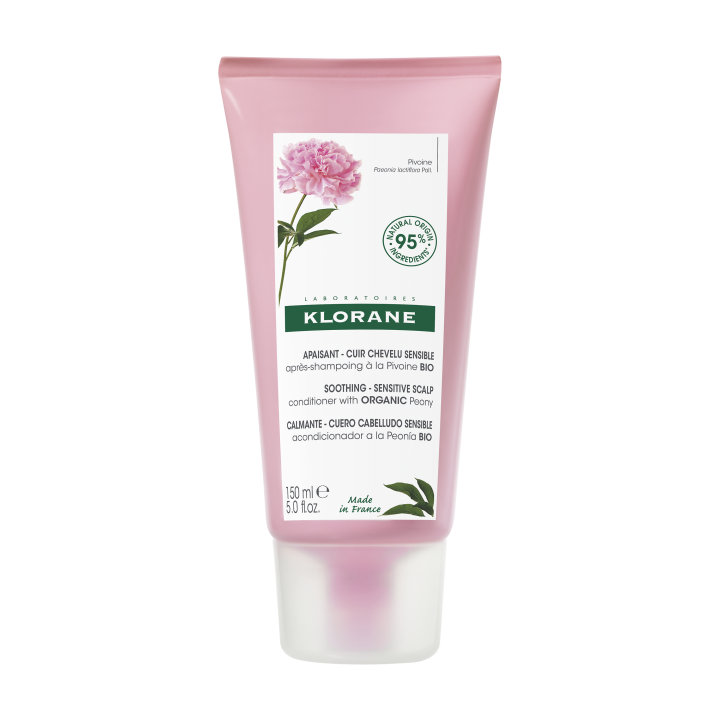 Beruhigender und reizlindernder Conditioner mit Klorane-Pfingstrose - 150 ml Tube