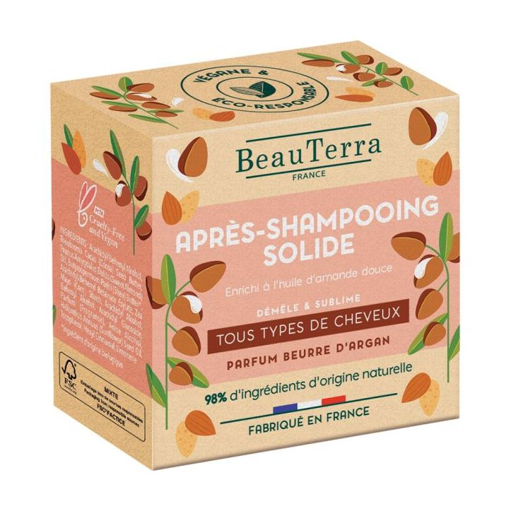 Festes Shampoo für alle Haartypen Beauterra - Shampoo von 50g