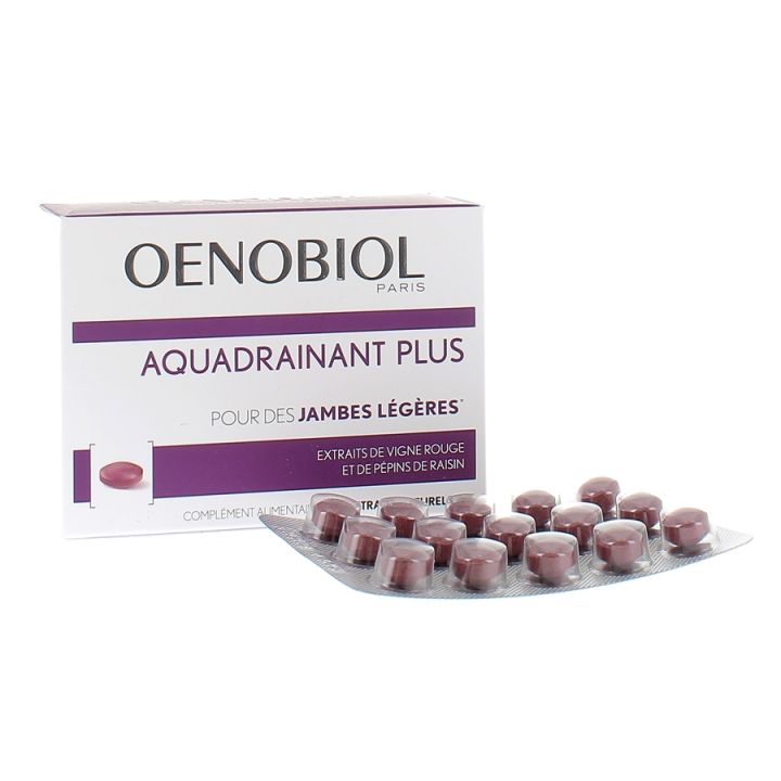 Aquadrainant Plus Oenobiol - Packung mit 45 Tabletten