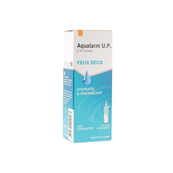 Aqualarm UP ophthalmische Lösung für trockene Augen Bausch+Lomb - Flasche mit 10 ml
