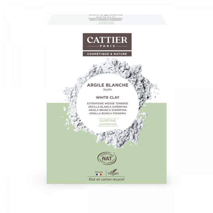 Weiße Tonfeinheit Cattier - 200 g Dose