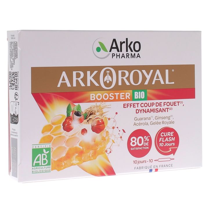 ArkoRoyal Booster bio Arkopharma - Packung mit 10 Ampullen