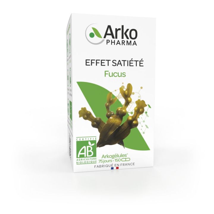 Arkogélules Fucus bio Arkopharma - Packung mit 150 Kapseln
