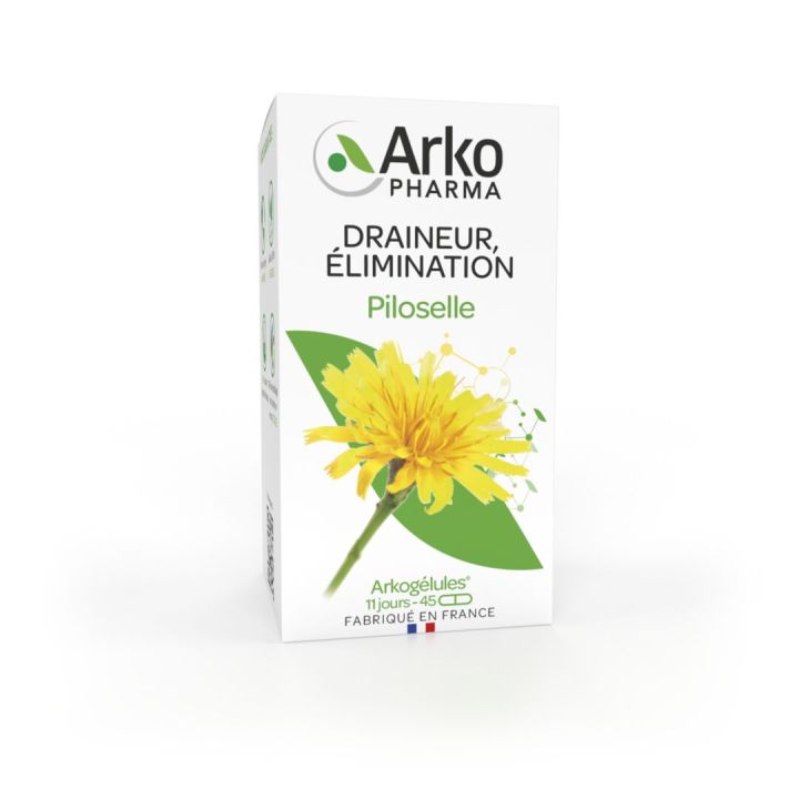 Arkogélules Piloselle Arkopharma - Packung mit 45 Kapseln