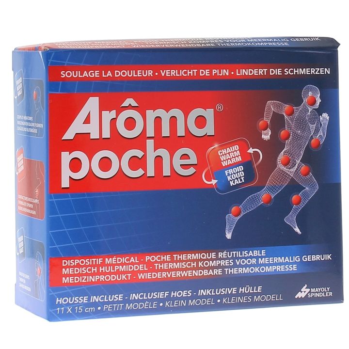 Arôma Tasche wiederverwendbare Wärmepackung - 1 Tasche 11x15 + Hülle inklusive