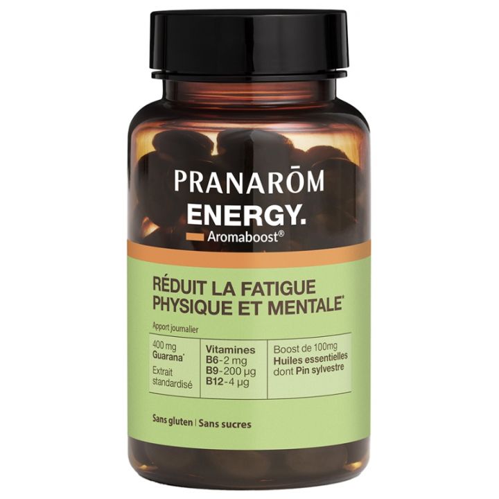 Aromaboost Energy Energie Pranarôm - 60 Kapseln
