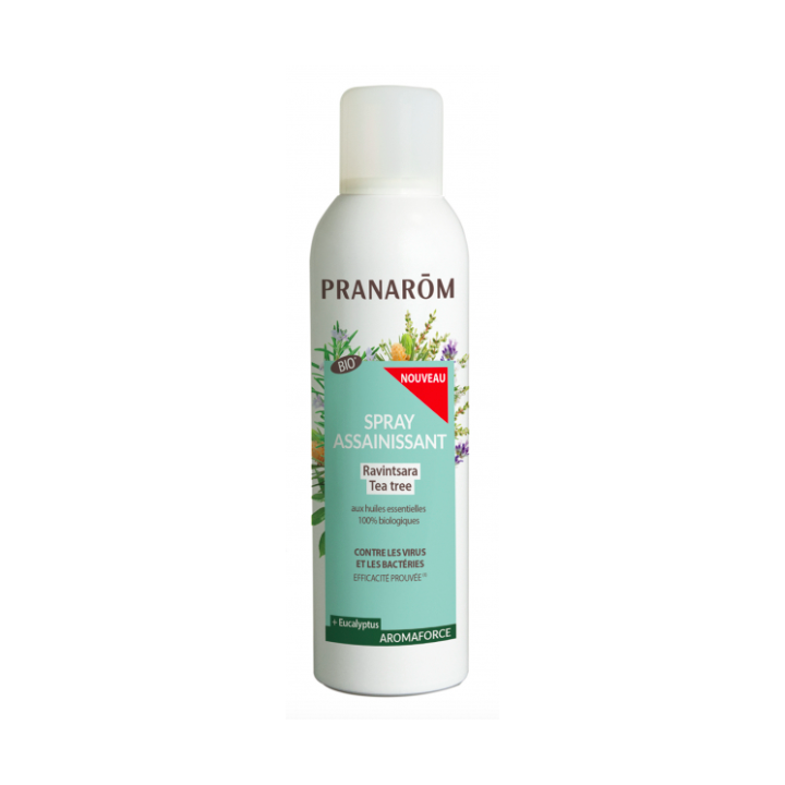 Aromaforce Spray reinigend Ravintsara Teebaum bio Pranarôm - Spray von 150 ml