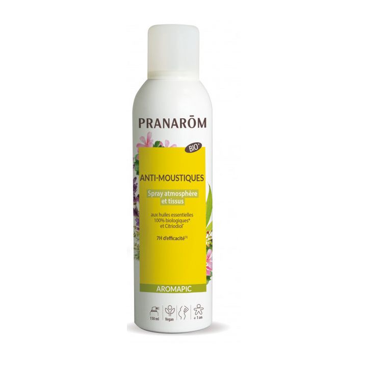Bio Pranarom Insektenschutzspray für Atmosphäre und Textilien - 150 ml Spray