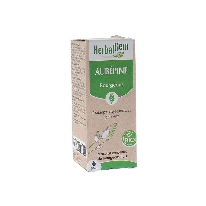Weißdorn BIO Herbalgem - Flasche mit 30 ml