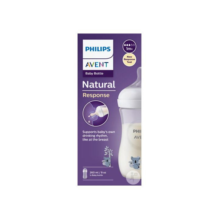 Avent Natural Response Flasche Koala Philips - Flasche von 260ml