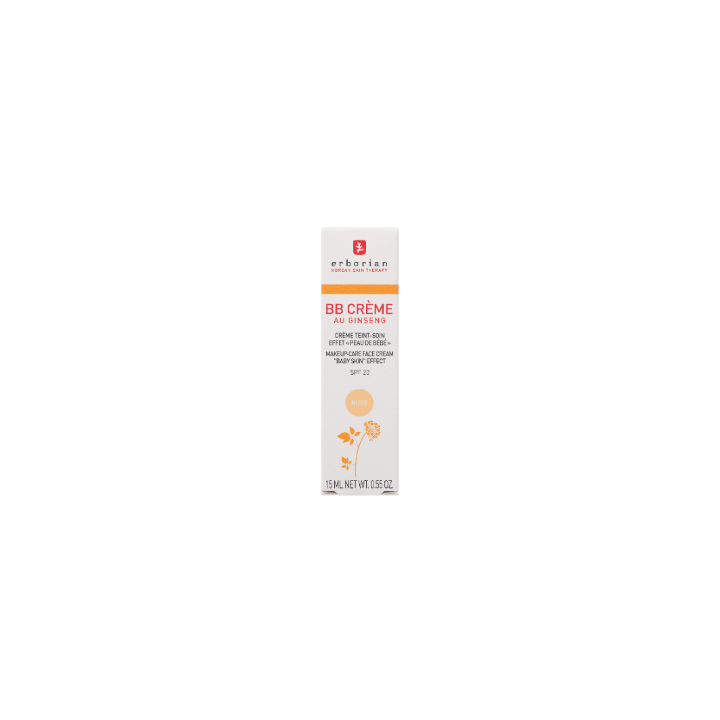 BB-Creme mit Ginseng in Nude von Erborian - 15 ml Tube