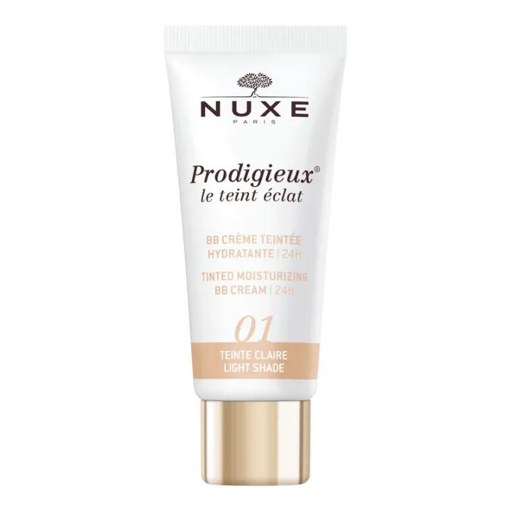BB Creme teintende Feuchtigkeit Nuxe - Tube mit 30ml