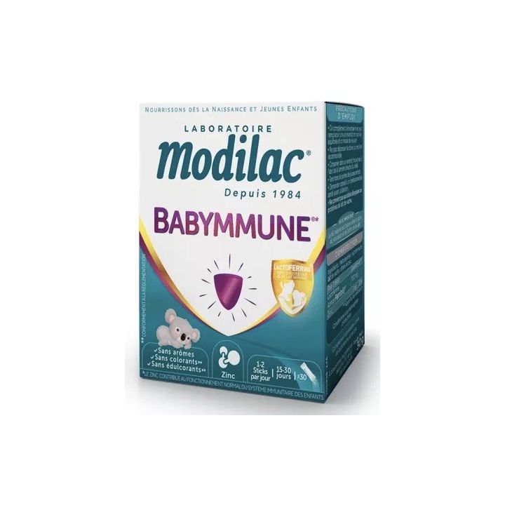 Babymmune Modilac - Packung mit 30 Sticks