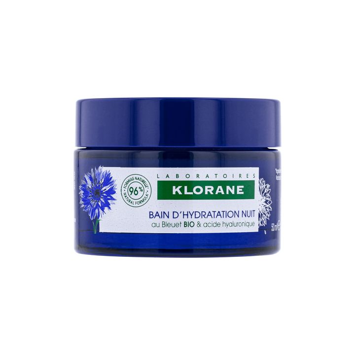 Nachtfeuchtigkeitsbad mit Bio-Borretsch von Klorane - 50 ml Topf