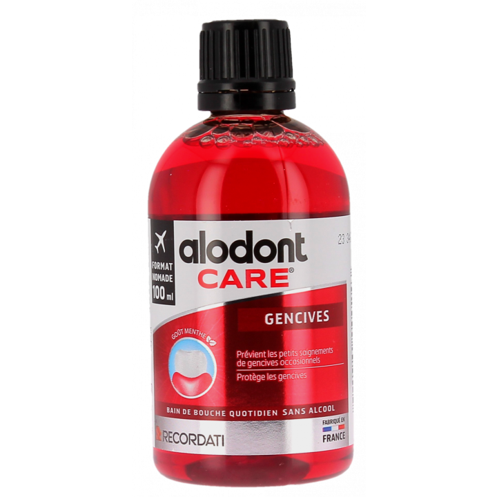 Mundspülung Zahnfleisch Alodont Care - Flasche 100 ml