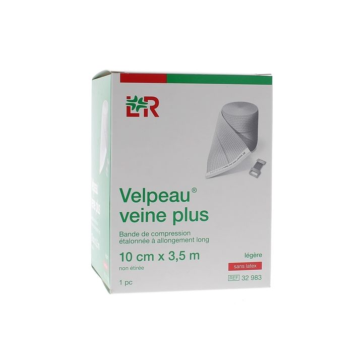 Kompressionsband für Venen, leichter ohne Latex Velpeau - 1 Band von 10 cm x 3,5 m