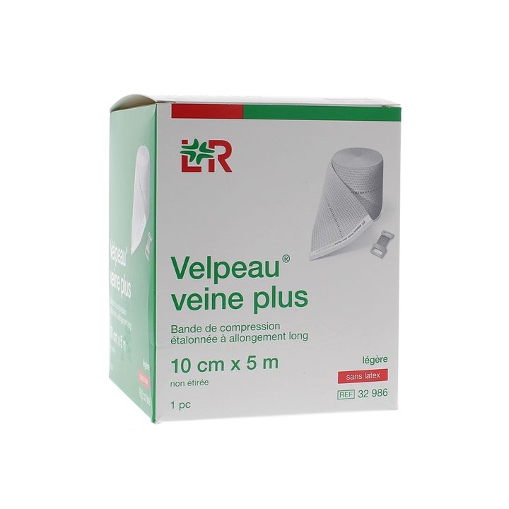 Kompressionsbandage für Venen, leichter ohne Latex Velpeau - 1 Band 10cmx5m