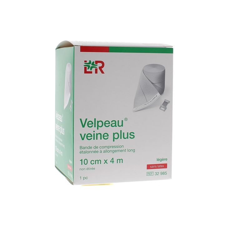 Kompressionsbandage für Venen, leichter ohne Latex, Velpeau - 1 Band 10cmx4m