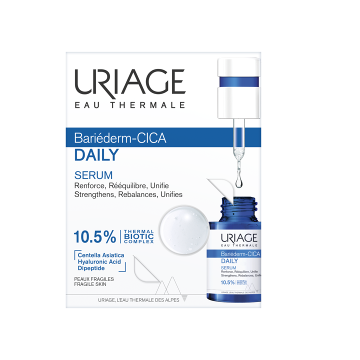 Bariéderm-Cica Daily Serum Uriage - Flasche mit 30 ml