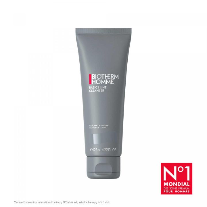 Basics Line Reiniger & Toner für Männer von Biotherm - Tube mit 125 ml