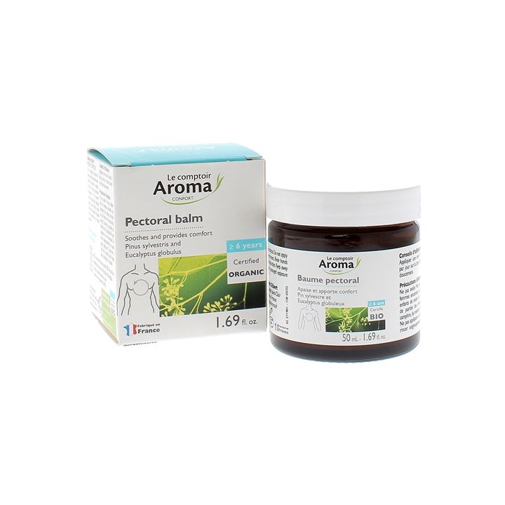 Bio Brustbalsam Le Comptoir Aroma - 50 ml Topf