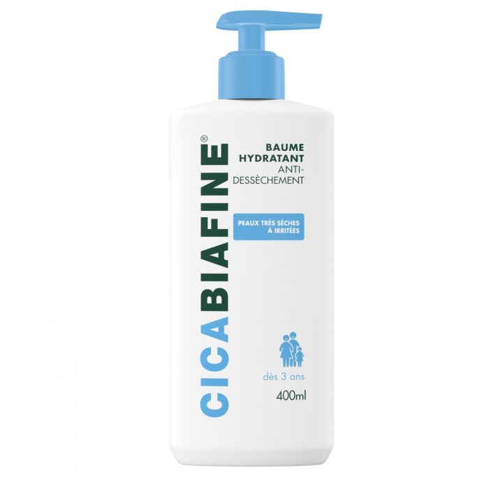 Tägliche feuchtigkeitsspendende Körpercreme Cicabiafine - Pumpflasche mit 400 ml