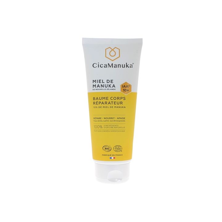 Reparierende Körperbalsam 10% Manuka-Honig IAA 10+ bio CicaManuka - Tube mit 200 ml