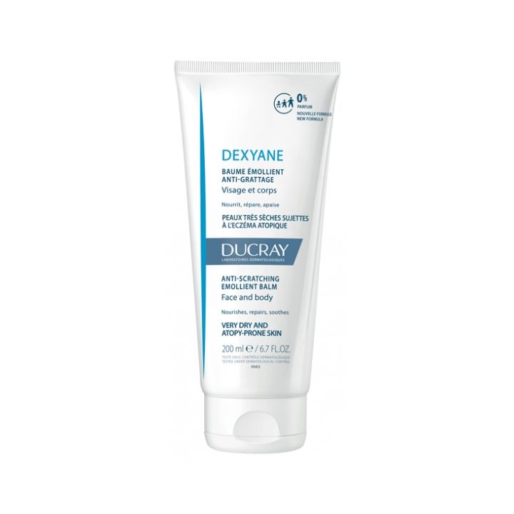 Dexyane Ducray Anti-Juckreiz Emollient Balsam - 200 ml Flasche