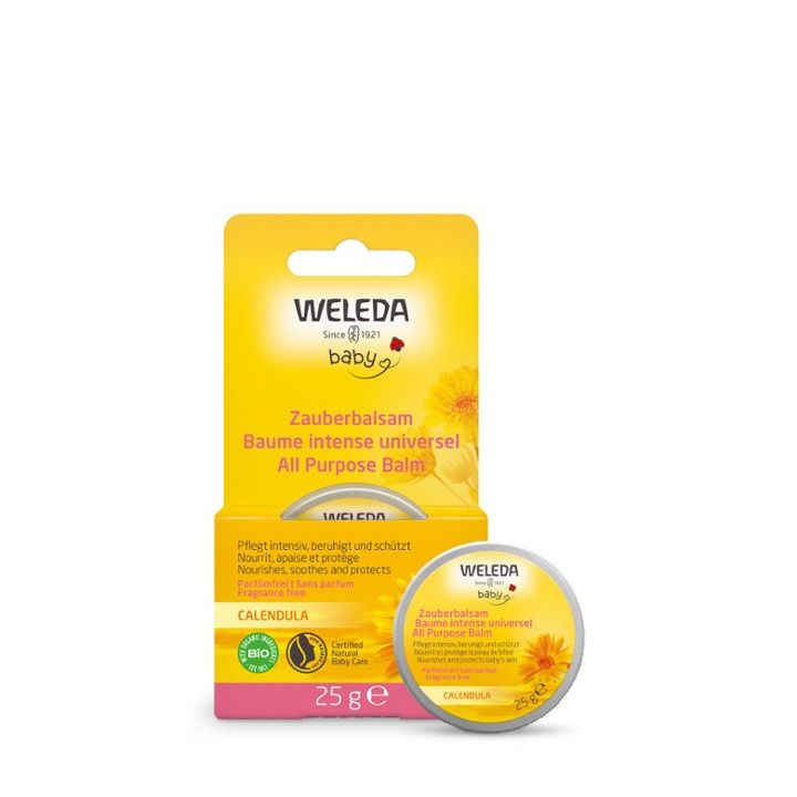 Intensive universelle Calendula Weleda Baby - 25g Tiegel