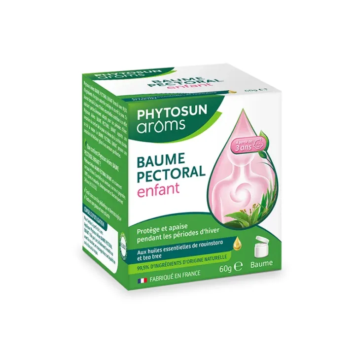 Brustbalsam für Kinder Phytosun Aroms - 60g Dose