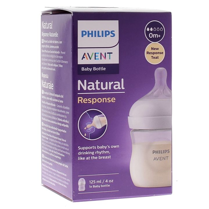 Natural Response Flasche 0 Monate und älter Avent - Flasche mit 125 ml
