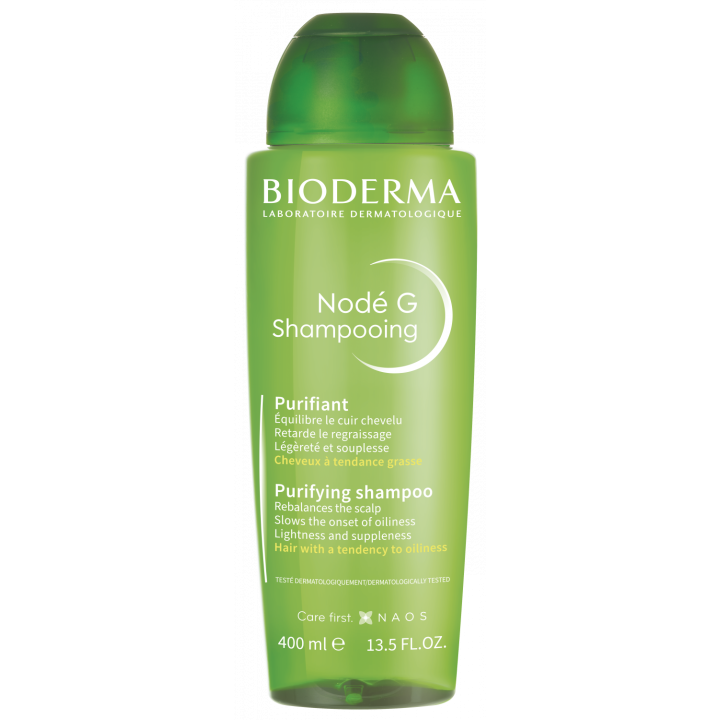Nodé G reinigendes Shampoo für fettiges Haar Bioderma - Flasche mit 400 ml