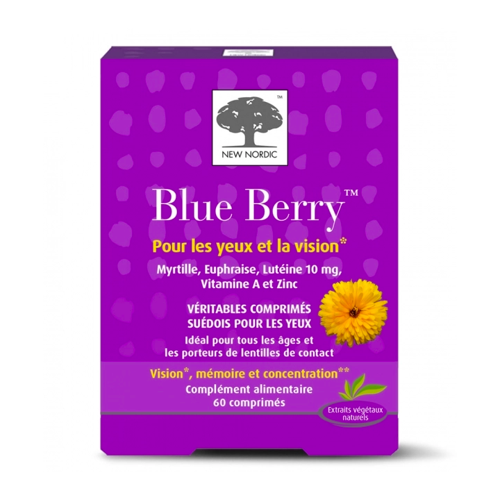 Blue Berry New Nordic - 60 Tabletten
