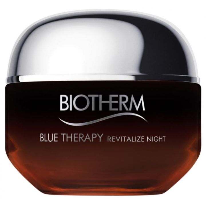 Blue Therapy Amber Algae Revitalize Nacht Intensivcreme Biotherm - 50 ml Tiegel
