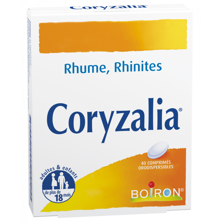 Coryzalia orodispersible Tabletten - Packung mit 40 Tabletten