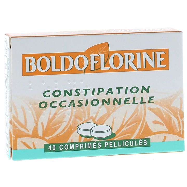 Boldoflorine vorübergehende Verstopfung - Packung mit 40 Tabletten