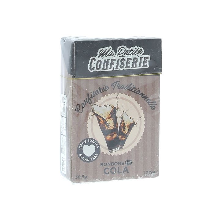 Cola-Bonbons ohne Zucker Ma Petite Confiserie - Dose mit 36,5 g