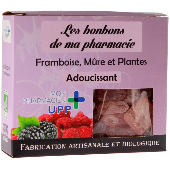 Himbeere-Brombeere & beruhigende Pflanzen Bonbons aus meiner Apotheke - 130g Dose