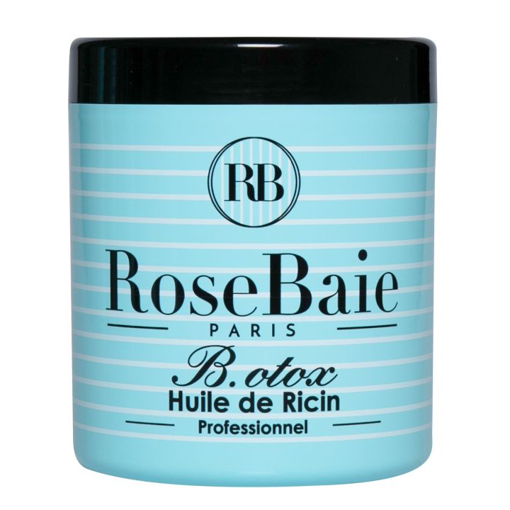 Botox-Haare mit Rizinusöl RoseBaie - 250ml-Behälter
